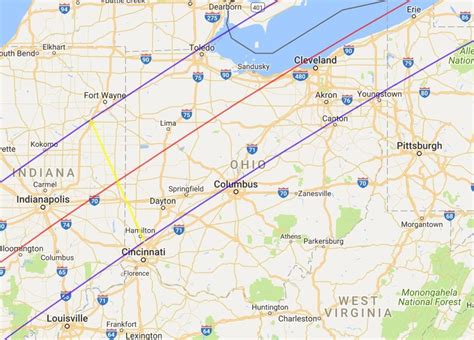 Path Of 2024 Eclipse In Ohio - Eleen Harriot