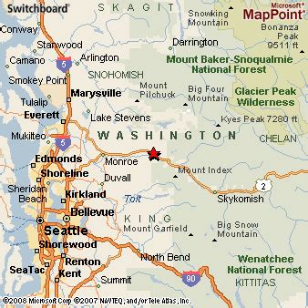 Where is Gold Bar, Washington? see area map & more