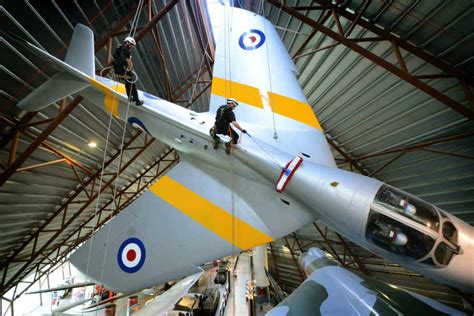 Up, up and away! RAF Cosford aircraft get a spring clean | Shropshire Star