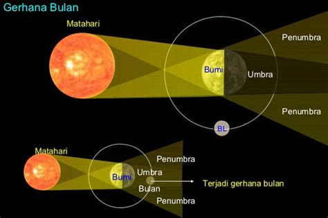 Proses Terjadinya Gerhana Bulan Beserta Jenis-jenis dan Dampaknya