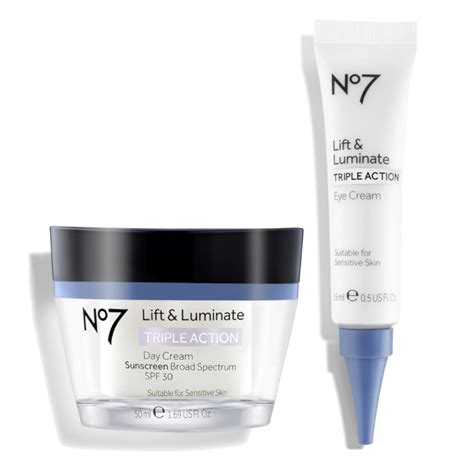 No7 Lift & Luminate Eye Cream Duo | No7 US