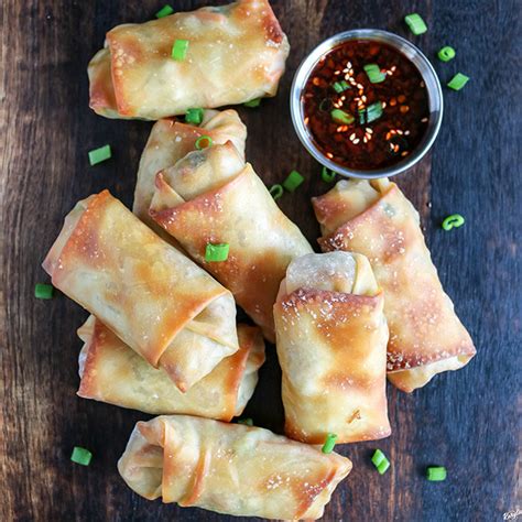 Crispy Baked Egg Rolls - Karyl's Kulinary Krusade