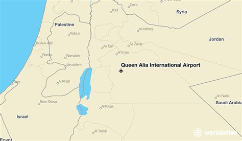 Queen Alia International Airport (AMM) - WorldAtlas