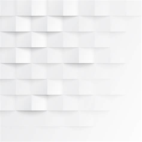 Abstract 3d white geometric background. White seamless texture w ...