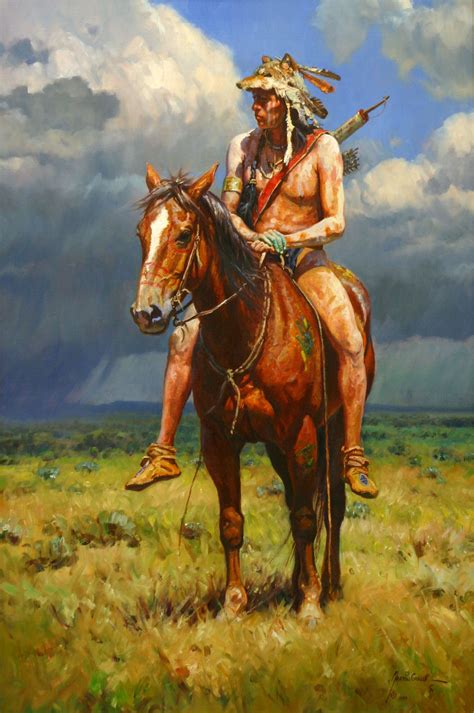 Painted Wolf by Martin Grelle | Native american paintings, Native ...