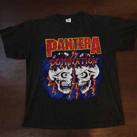 Pantera Shirt Vintage Pantera Domination Skull Unisex T-Shirt - Beeteeshop