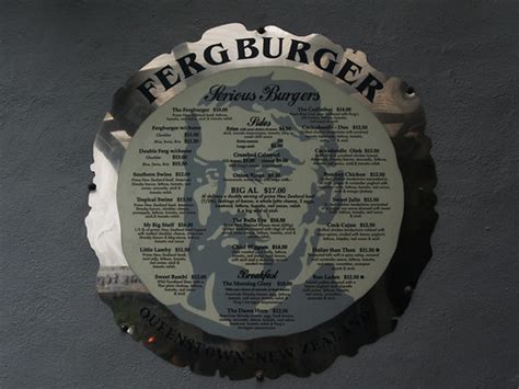 Fergburger Menu | This burger joint was deemed a "must try",… | Flickr