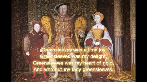 greensleeves henry viii + lyrics - YouTube