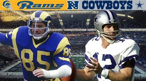 A Playoff Surprise! (Rams vs. Cowboys, 1979 NFC Divisional) - YouTube