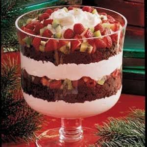 Chocolate and Fruit Trifle Recipe | Taste of Home