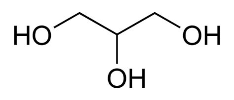 Glycerol Structure Diagram