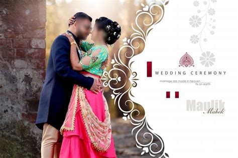 Wedding Album Cover Page Design Psd Free Download 12x36 2018 Nba - IMAGESEE