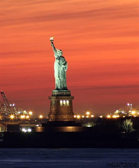 Statue of Liberty at sunset | Flickr - Photo Sharing!