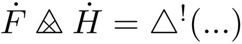 How to create a "triangle tensor product" symbol - TeX - LaTeX Stack ...