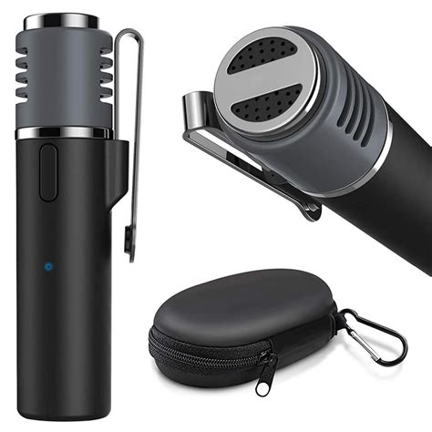 Wireless Bluetooth Microphone for iPhone and Android, 50ft Wireless ...