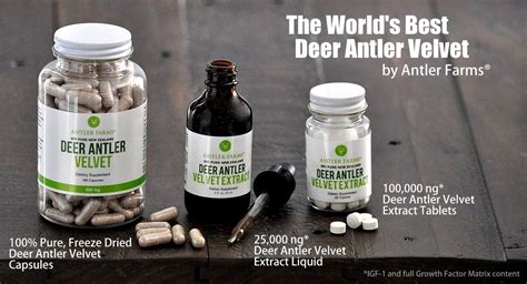 The World's Best Deer Antler Velvet – Antler Farms