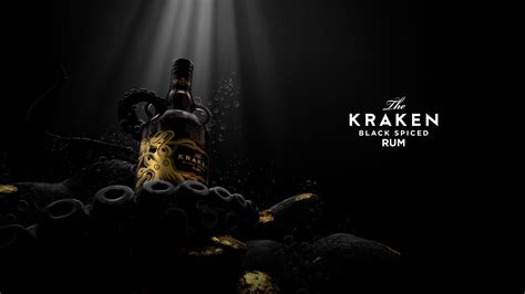 Kraken Black Spiced Rum Brand design on Behance