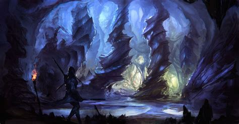 Concept Art: Cave by ESPj-o | Adventure Covers | Pinterest | Concept ...