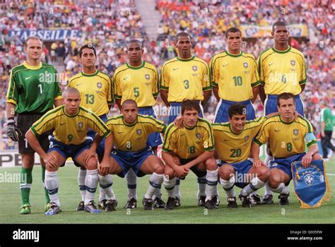 Soccer - World Cup France 98 - Semi Final - Brazil v Holland. Brazil ...