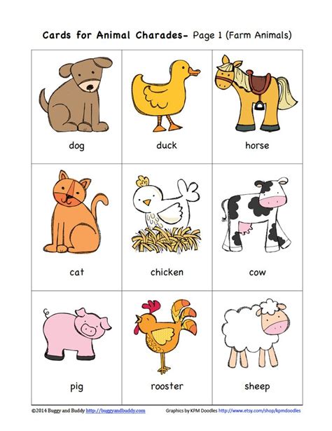 Teaching vocabulary through games – english through play | Animal ...