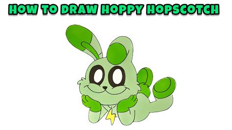 How to Draw Hoppy Hopscotch from Poppy Playtime: Energetic and ...