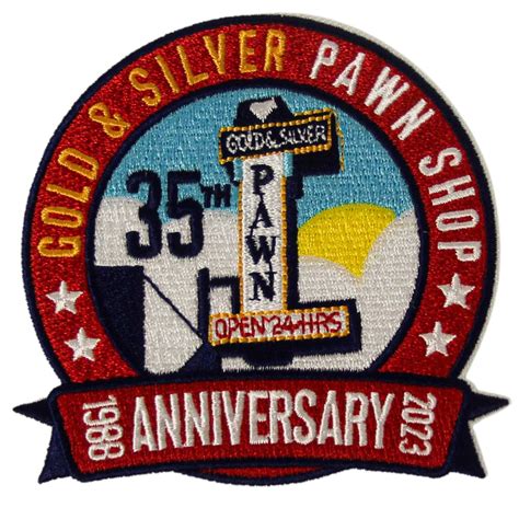 The World Famous Gold & Silver Pawn Shop Patches