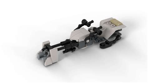 LEGO MOC 74-Z speeder bike by The_Brickasso | Rebrickable - Build with LEGO