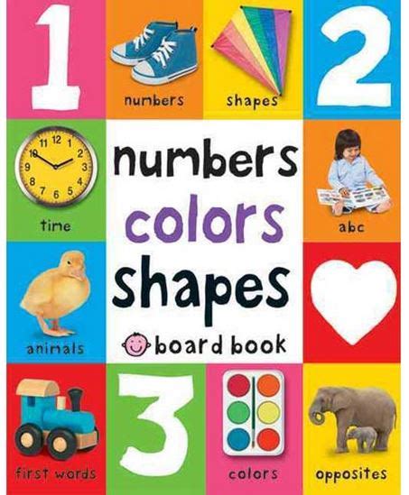 $3.30 (Reg $6) Numbers Colors Shapes Kids Book