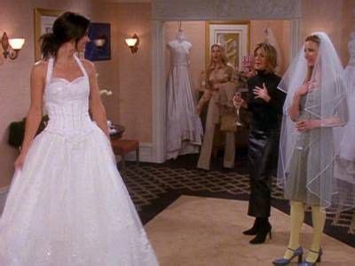 Monica Geller cheap wedding dress episode wedding dress friends Wedding ...