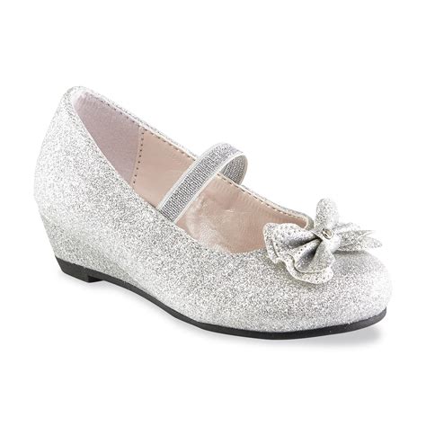 WonderKids Toddler Girl's Brandy Silver Dress Shoe - Clothing, Shoes ...