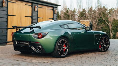 A one-off all-aluminum Aston Martin V12 Zagato is for sale