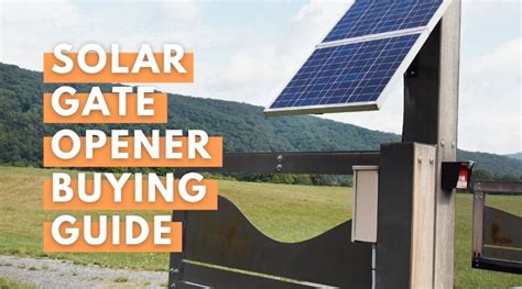 Best Solar Gate Opener of 2021 [Top 13 Reviews, & Buy Guide]