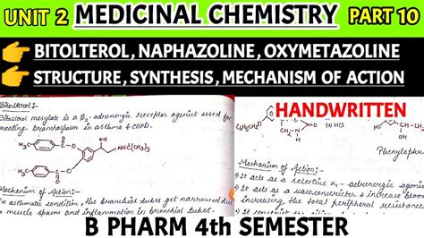 Bitolterol , Naphazoline , Oxymetazoline , Xylometazoline : structure ...