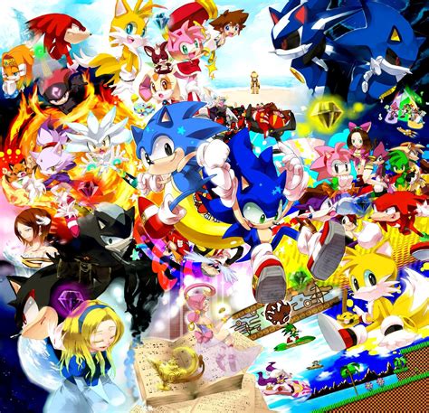 Every Sonic Character, ever. | Sonic the hedgehog, Sonic, Hedgehog