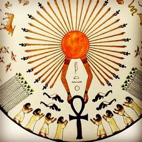 The Sun gives Life to Every Living Thing on this Planet. #Ankh #sun # ...