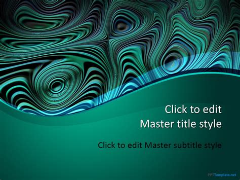 Free Green Abstract PPT Template