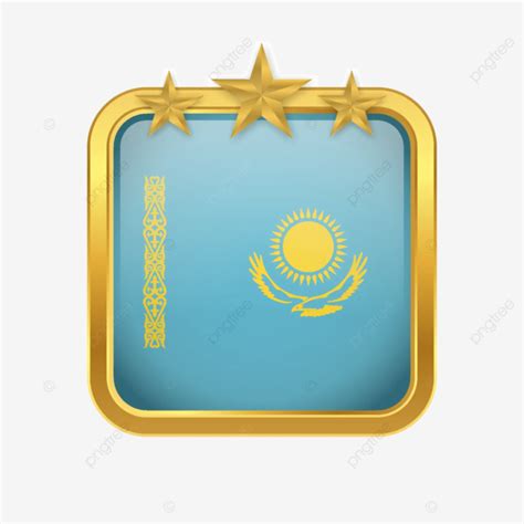 Kazakhstan Flag Vector, Kazakhstan, Flag, Kazakhstan Flag PNG and ...