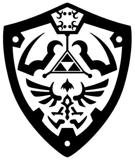 Hylian shield vector by reptiletc on DeviantArt