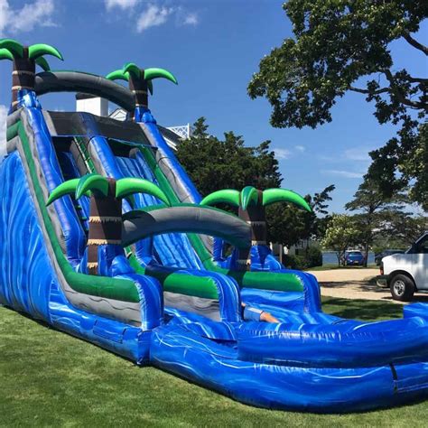 Inflatable Water Slide Rentals Long Island | TheBigBounceTheory.com