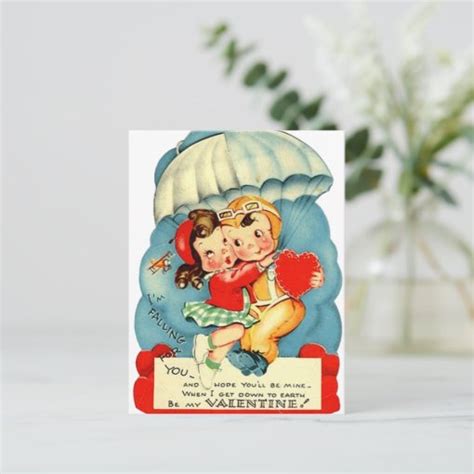 Military Air Force Valentine's Day Postcard | Zazzle