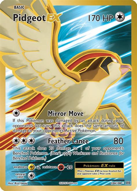 Pidgeot EX (Full Art) - XY - Evolutions - Pokemon