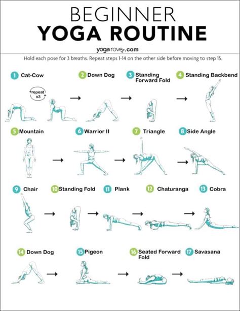 The 20 Minute Yoga Routine Every Beginner Needs + Free PDF | Yoga for ...