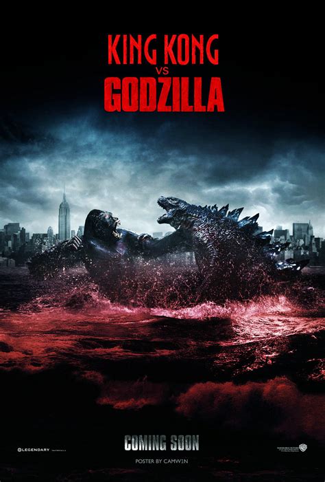 King Kong Vs Godzilla (2020) - Fan Poster #1 by CAMW1N on DeviantArt