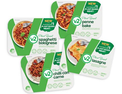 v2Foods Launches Vegan Ready Meals Range in Woolworths Across Australia ...