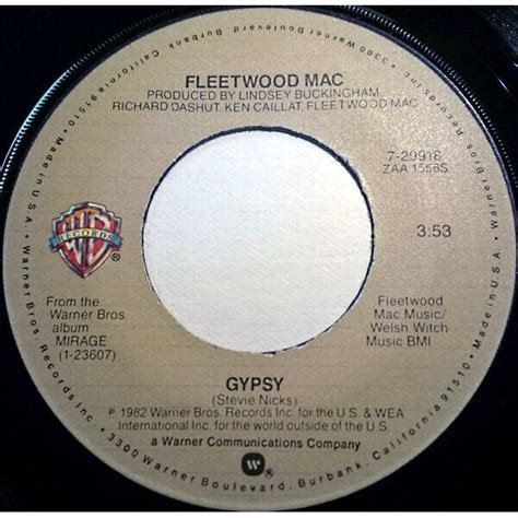 Gypsy - Fleetwood Mac mp3 buy, full tracklist