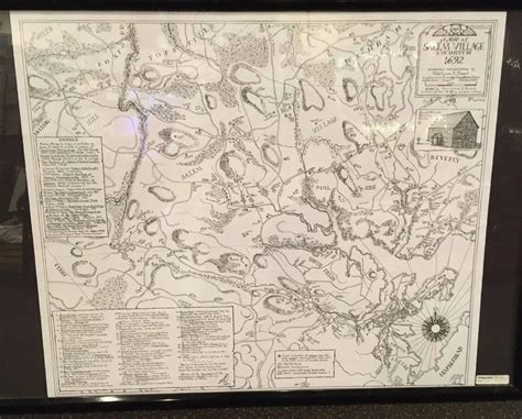 A Map of Salem Village & Vicinity in 1692 - Salem Witch Museum