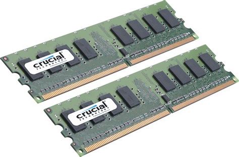 Best Buy: Crucial 2GB DDR2 SDRAM Memory Module CT2KIT12864AA800