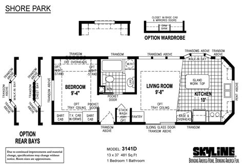 Park Model Mobile Homes Floor Plans - Image to u