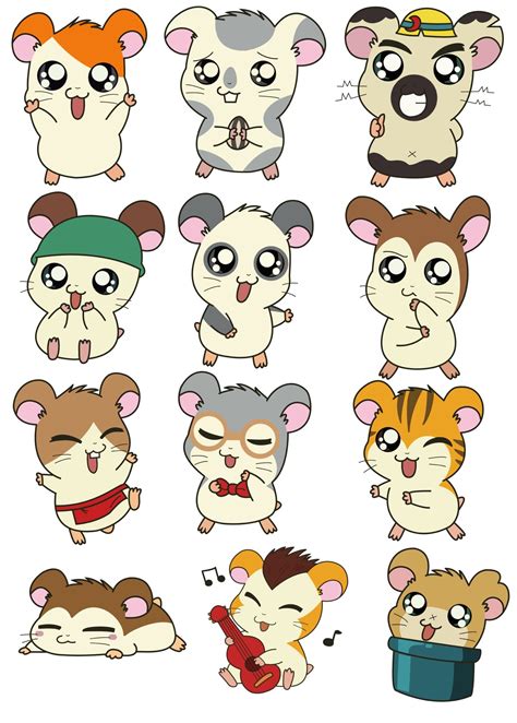 Pin by Ross Mongar on Warcraft | Cute drawings, Hamtaro, Hamster cartoon