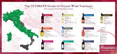 The Ultimate Guide To Italian Wine Varietals | Ferraro’s Las Vegas